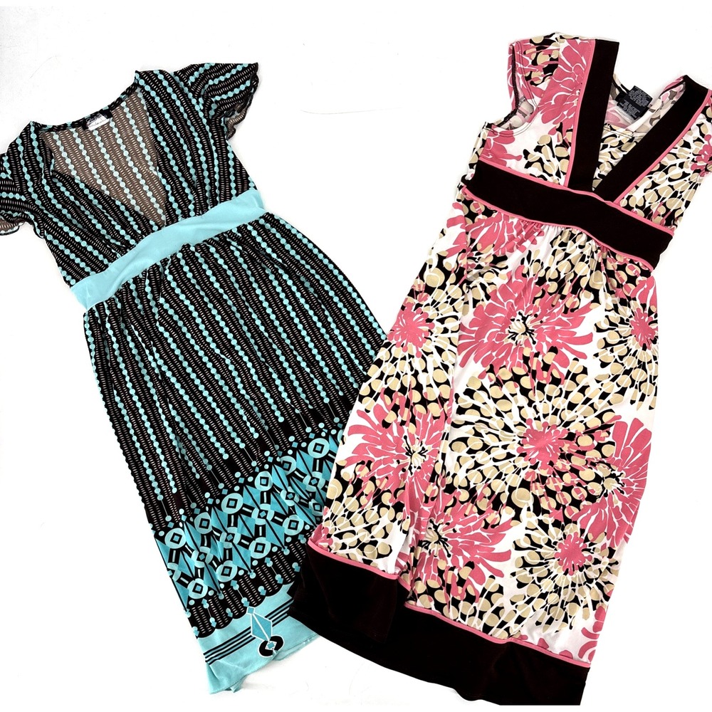 Vtg Y2K Babydoll Dress LOT Medium Speechless Going Out Floral Club Dot Retro 90s